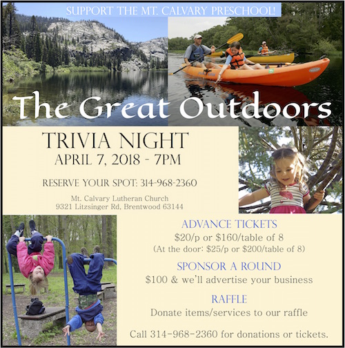 The Great Outdoors Trivia Night